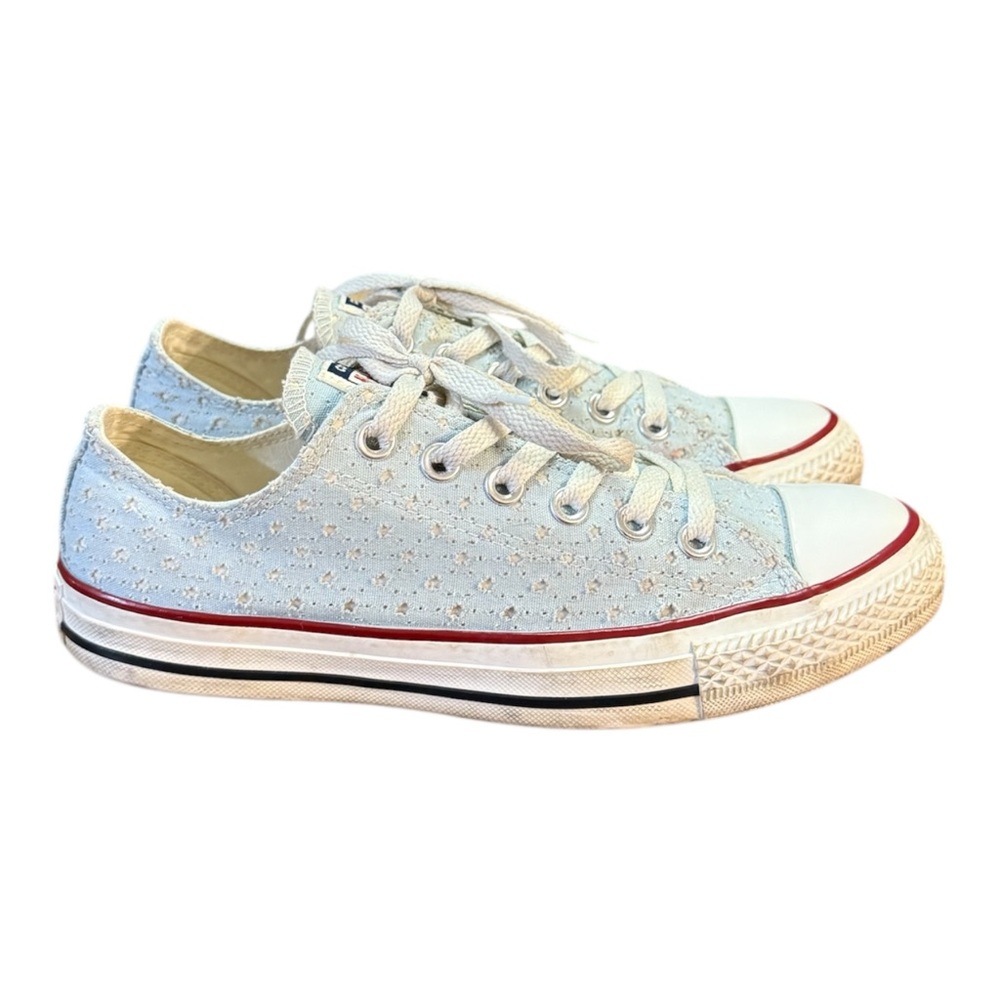 Converse All Star Chuck Taylor Star Blue low-top sneaker Women’s Size 8